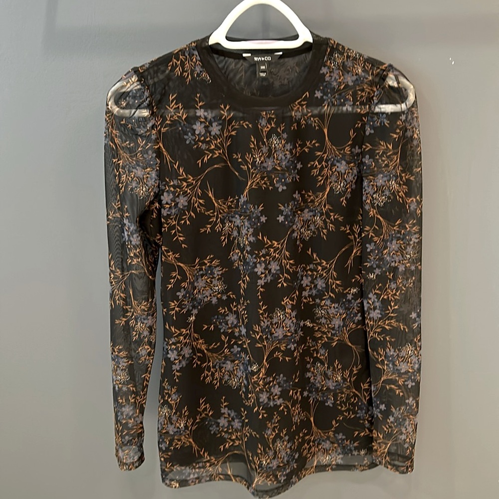 Sheer RW blouse